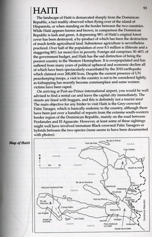 Birdwatchers' Guide to Cuba, Jamaica, Hispaniola, Puerto Rico and Caymans -  Guy Kirwan 2010 ,